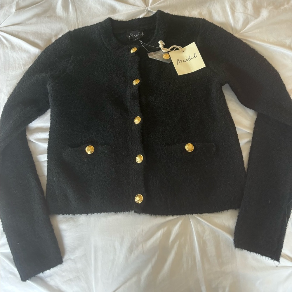 Marled brand cropped cardigan, xs, NWT